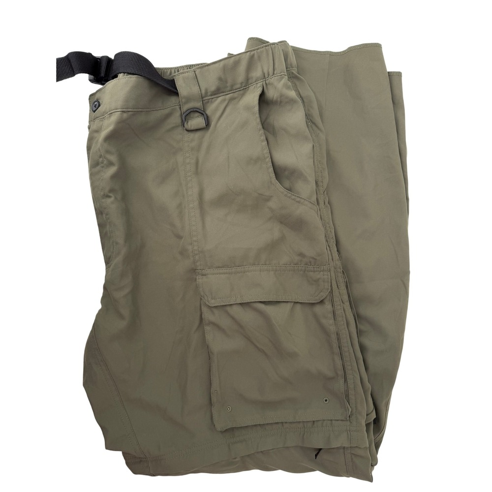 Boy Scouts of America Uniform Switchbacks Convertible Pants Men 2X Relaxed Green